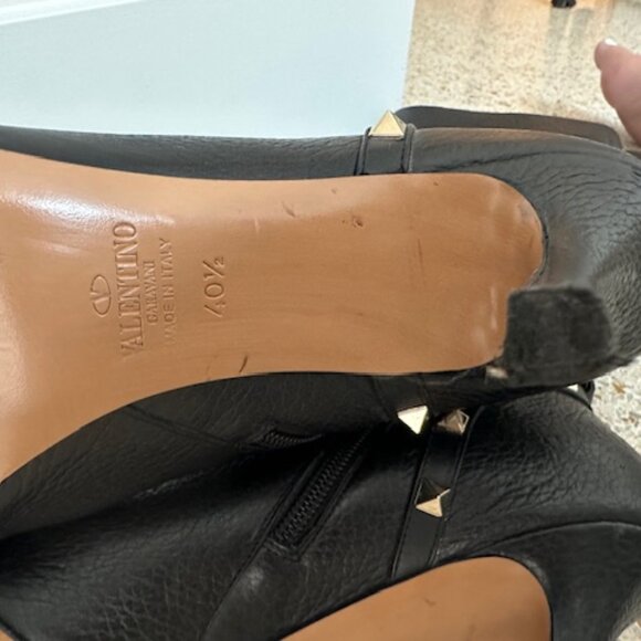 Valentino Rockstud Knee  High Boots - Picture 6 of 12